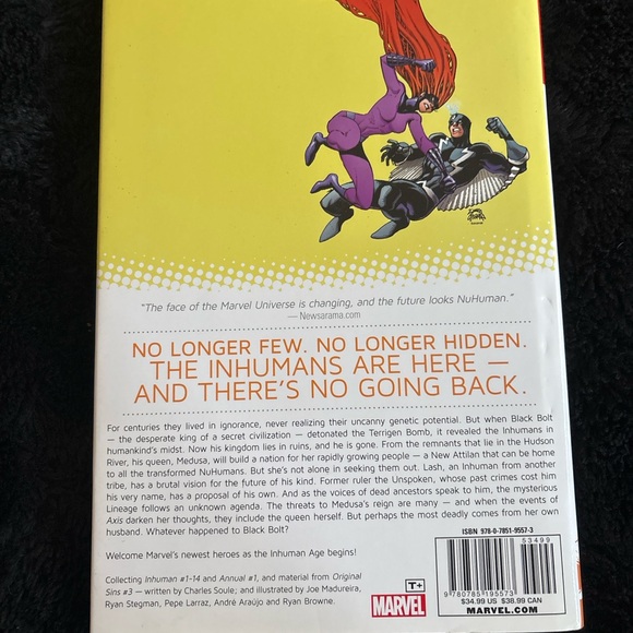 Marvel Inhuman Comic Book - Picture 2 of 2